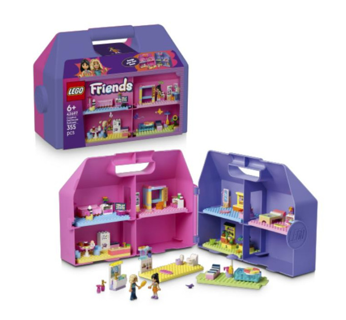 LEGO Конструктор LEGO Friends Ляльковий будиночок-валіза для творчої гри