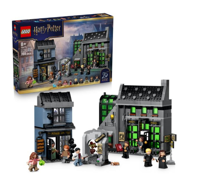 LEGO Конструктор LEGO Harry Potter Магазини для чарівників на Алеї Ноктерн