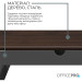 OfficePro Підставка для монітора OfficePro MR164DW Dark Wood/Black