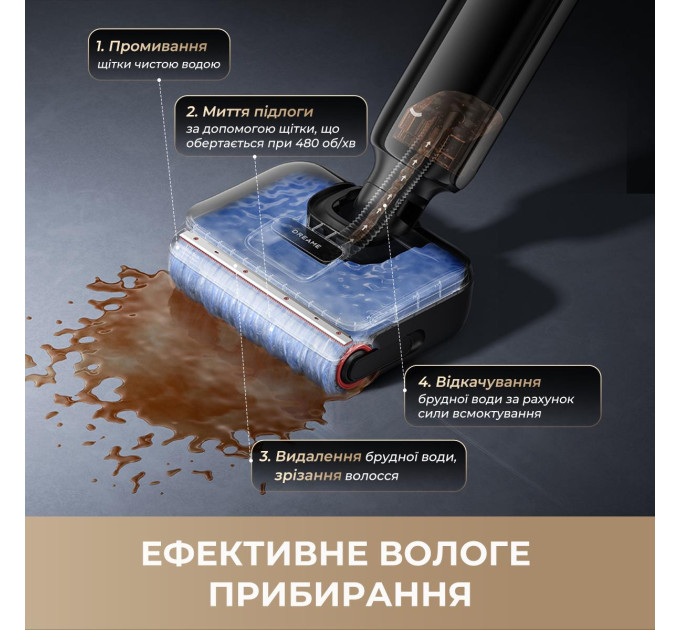Dreame Акумуляторний миючий пилосос Dreame G12 Pro (HHR32A-G)