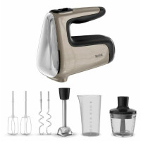 Міксер Tefal ручний Powermix Silence 4in1 850Вт, насадки-4, міні-подрібнювач, турборежим, бронзовий