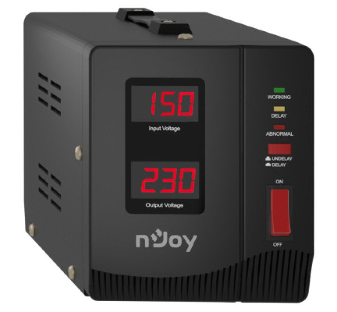 nJoy Стабілізатор напруги nJoy Alvis 1000 (AVRL-10001AL-CS01B) AVR, 1 розетка (Alvis 1000)
