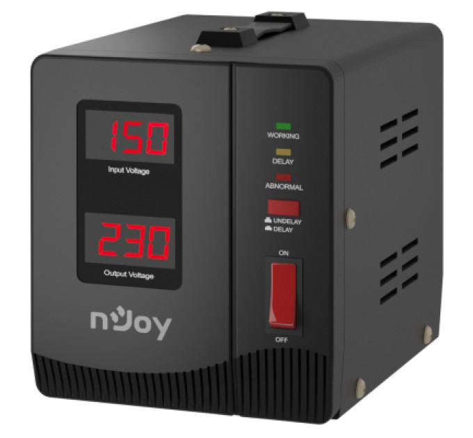 nJoy Стабілізатор напруги nJoy Alvis 1000 (AVRL-10001AL-CS01B) AVR, 1 розетка (Alvis 1000)