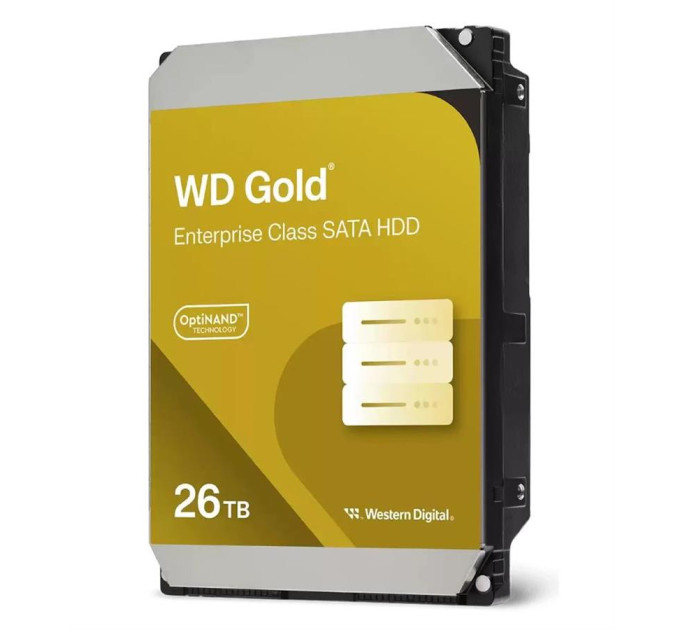 WD Жорсткий диск WD 26TB 3.5" 7200 512MB SATA Gold