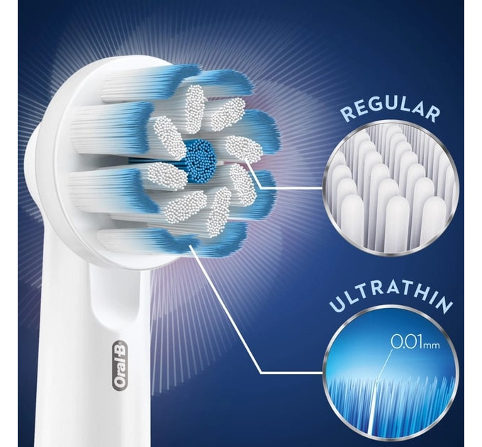 Braun Насадка для зубної електрощітки Braun Oral-B Pro Sensitive Clean EB60X (4 шт)