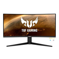 Монітор Asus 34" TUF Gaming VG34WQL5A 2xHDMI, 2xDP, 4xUSB, MM, VA, 3440x1440, 21:9, 165Hz, 1ms, sRGB 120%, CURVED, AdaptiveSync, HAS, HDR400