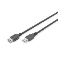 Кабель ASSMANN USB 3.0 (AM/AF) 1.8м, чорний