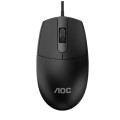 AOC Мишка AOC MS100B USB Black (MS100B/LA)