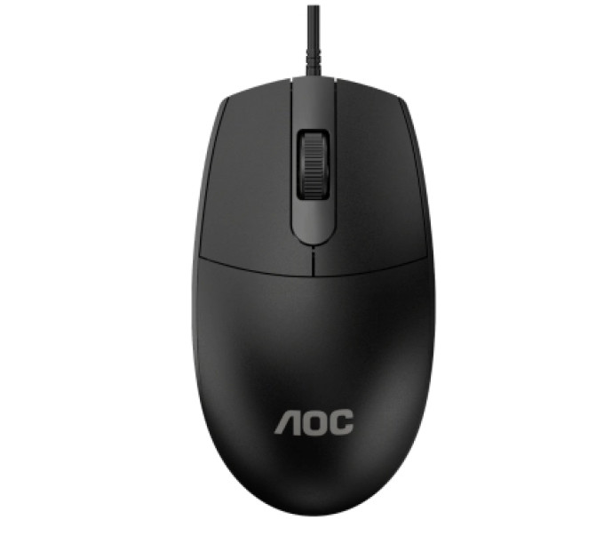 AOC Мишка AOC MS100B USB Black (MS100B/LA)