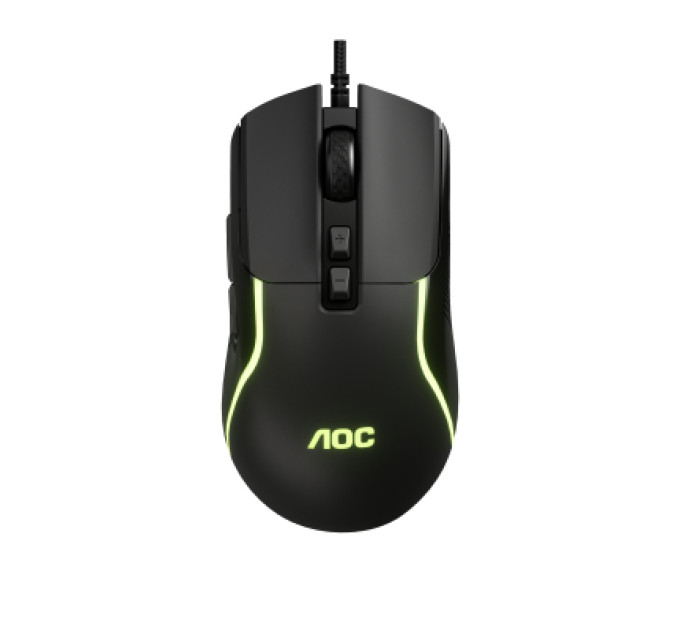 AOC Мишка AOC GM170B LED USB Black (GM170B/LA)