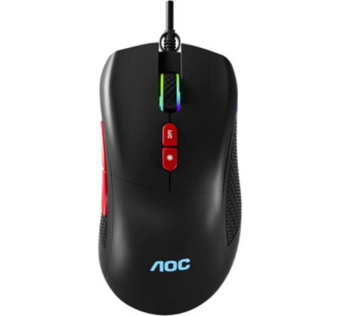 AOC Мишка AOC GM180B LED USB Black (GM180B/LA)