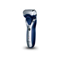 PANASONIC НА Бритва електр. Panasonic ES-RT37-S520, сіткова, 3 бритв. головки, 10000 об/хв, Li-Ion, сух.+волог. гоління, тример, синій
