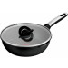 Tefal Kitchenware Мультисковорода Tefal Excellence Fusion, з кришкою, 24см, алюміній, скло, нержавіюча сталь, метал, чорний