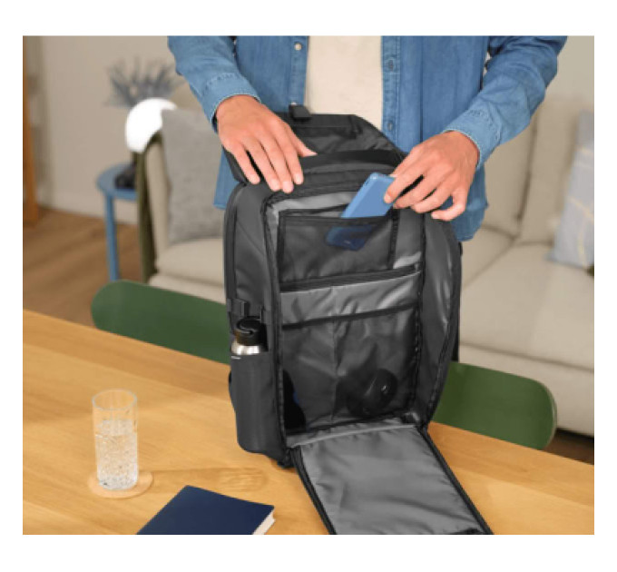 Trust Рюкзак для ноутбука Trust 17", Jersey Travel Black (25669_TRUST)