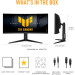 ASUS Монітор ASUS TUF Gaming VG34WQL5A (90LM0CI1-B01171)