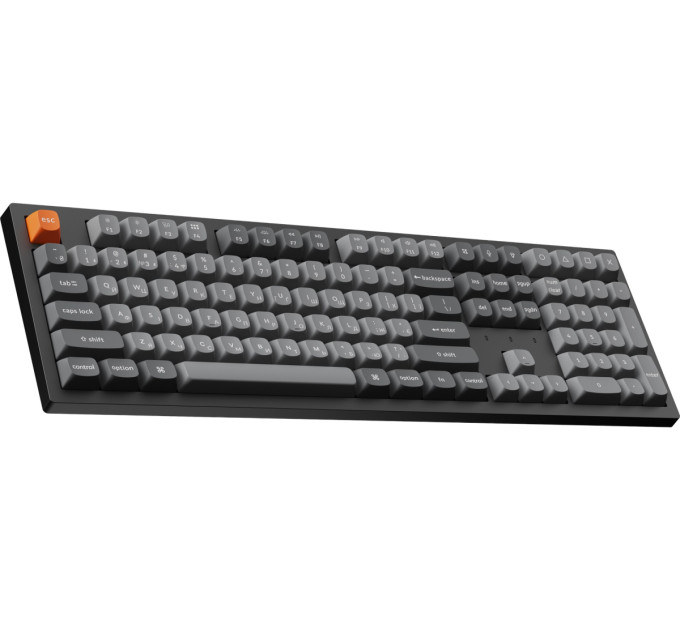 Keychron Клавіатура бездротова Keychron K10 Max Keychron Super Banana Switch Black RGB (K10M-H4-UA)