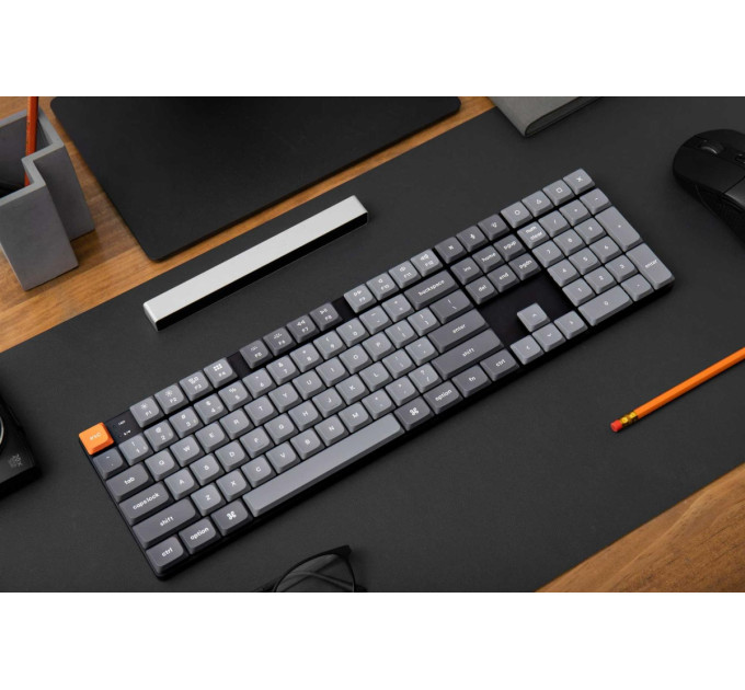 Keychron Клавіатура бездротова Keychron K5 Max, Gateron MX 2.0 Brown, Hot-Swap, RGB UA Black (K5M-H3-UA)