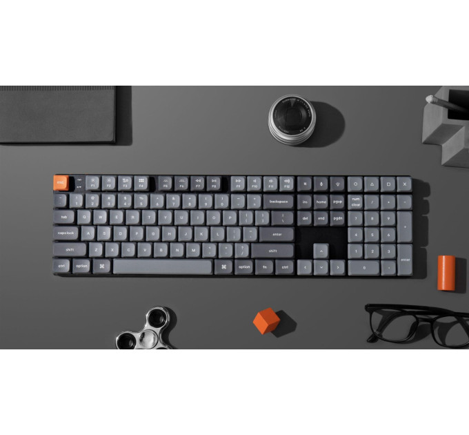 Keychron Клавіатура бездротова Keychron K5 Max, Gateron MX 2.0 Brown, Hot-Swap, RGB UA Black (K5M-H3-UA)