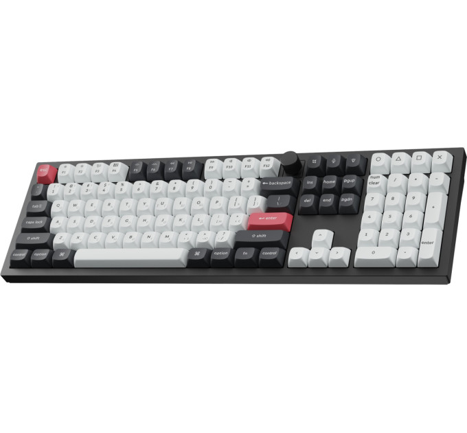 Keychron Клавіатура бездротова Keychron Q6 HE Magnetic Switch Black RGB (Q6H-M1-UA)