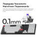 Keychron Клавіатура бездротова Keychron Q6 HE Magnetic Switch Black RGB (Q6H-M1-UA)