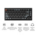 Keychron Клавіатура бездротова Keychron V1 Ultra Keychron Red Switch Black RGB (V1U-D1-UA)
