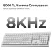 Keychron Клавіатура бездротова Keychron V6 Ultra Keychron Red Switch White RGB (V6U-F1-UA)