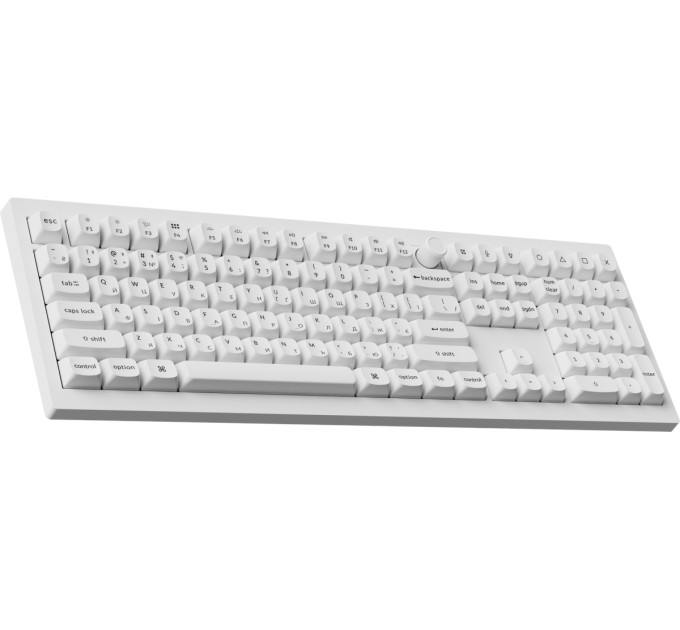 Keychron Клавіатура бездротова Keychron V6 Ultra Keychron Red Switch White RGB (V6U-F1-UA)