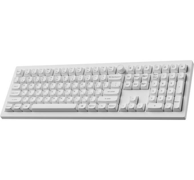 Keychron Клавіатура бездротова Keychron V6 Ultra Keychron Red Switch White RGB (V6U-F1-UA)