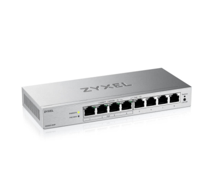 ZyXel Комутатор мережевий ZyXel GS1200-8HP v3 (GS1200-8HPV3-EU0101F)