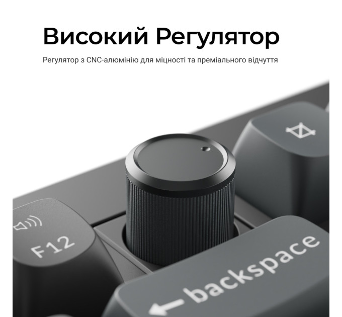 Keychron Клавіатура бездротова Keychron V3 Ultra Keychron Red Switch Black RGB (V3U-D1-UA)