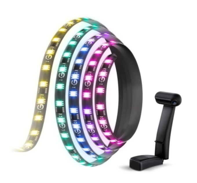Govee Світлодіодна стрічка Govee Набір H605C Envisual TV Backlight T2 with Dual Cameras 55-65'', RGBIC, WI-FI/Bluetooth, чорний (H605C311)