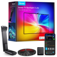 Світлодіодна стрічка Govee Набір H6097 TV Backlight 3 Lite 40-50'', RGBICW, WI-FI/Bluetooth, чорний (H60973D1)