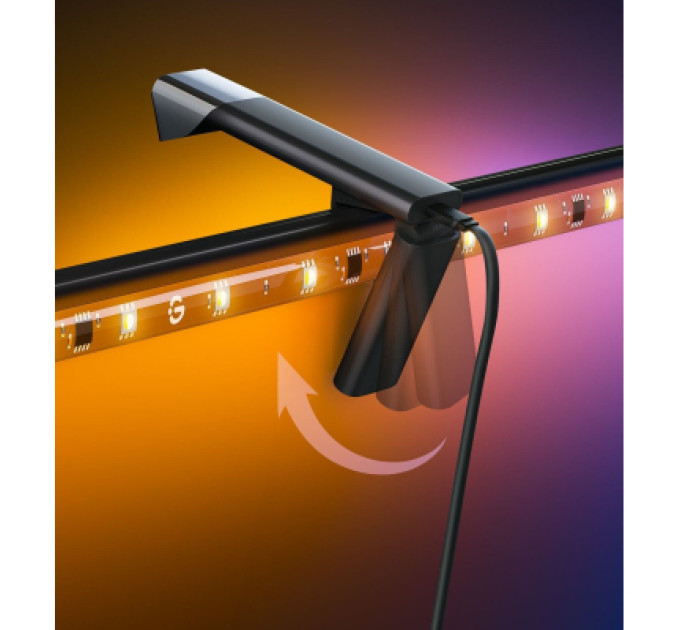 Govee Світлодіодна стрічка Govee Набір H6097 TV Backlight 3 Lite 40-50'', RGBICW, WI-FI/Bluetooth, чорний (H60973D1)
