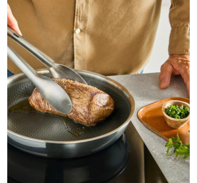 Tefal Сковорода Tefal ВОК Emotion+ Power з кришкою 28см (E3411655)