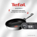 Tefal Сковорода Tefal для млинців Emotion+ 25см чорний (E3383855)