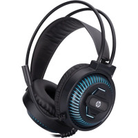 Навушники HP DHE-8001U LED USB Black (DHE-8001U)