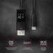 AXAGON Кабель мультимедійний USB-C to DisplayPort M 1.8m 4K60Hz black AXAGON (RVC-DPC)