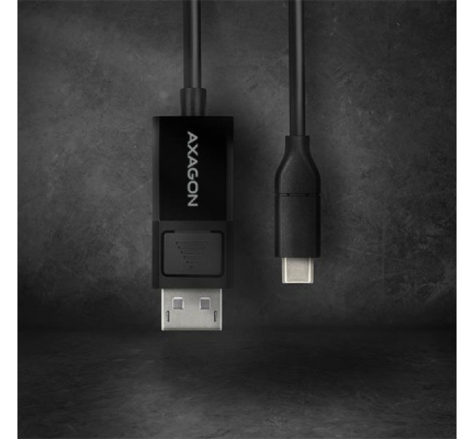 AXAGON Кабель мультимедійний USB-C to DisplayPort M 1.8m 4K60Hz black AXAGON (RVC-DPC)