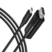 Кабель мультимедійний USB-C to DisplayPort M 1.8m 4K60Hz black AXAGON (RVC-DPC)