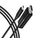 AXAGON Кабель мультимедійний USB-C to DisplayPort M 1.8m 4K60Hz black AXAGON (RVC-DPC)