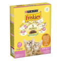 Purina Friskies Сухий корм для кішок Purina Friskies Junior з куркою, молоком і овочами 300 г (7613031868360)