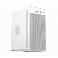 Комп'ютер персональний 2E Rational Intel i3-12100, 8Gb, F128GB+500GB, UMA, H610, 2E-V285W-400, Win11H+M365P1yr, білий