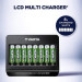 Varta Зарядний пристрій для акумуляторів Varta LCD MULTI CHARGER PLUS (57681101401)
