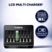 Varta Зарядний пристрій для акумуляторів Varta LCD MULTI CHARGER PLUS (57681101401)