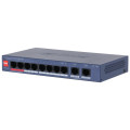 Комутатор Dahua DH-CS4010-8GT-110-V2 PoE