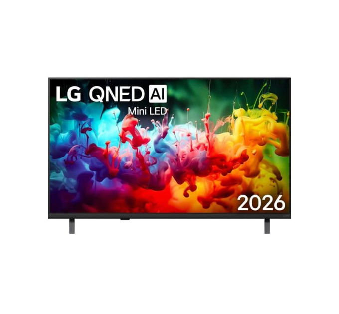 LG TV Телевізор 43" LG QNED 4K 60Hz Smart WebOS Black