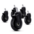 Trust Peripherals Крісельні коліщата Trust GXT 702 Гелеві, 75мм, комплект з 5 шт., чорний