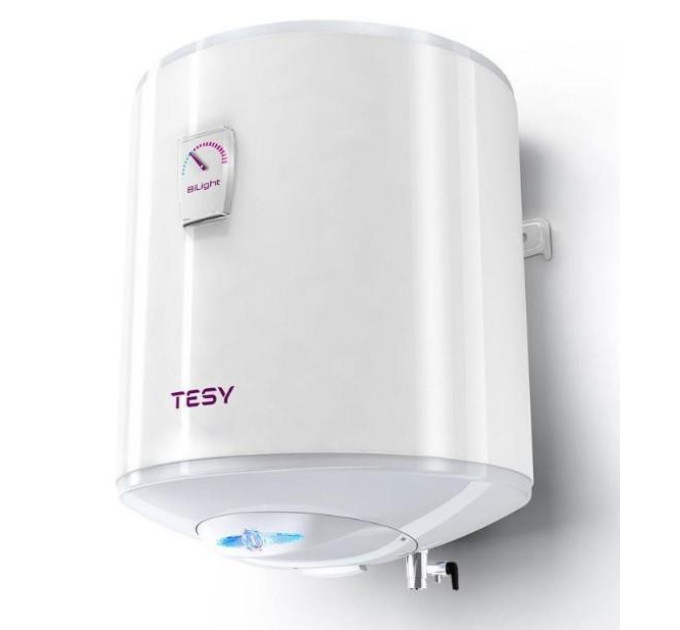 Tesy Водонагрівач електр. TESY Bilight 50V круглий GCV 504415 B11 TSRC, 50л, 1,5кВт, мех. кер-ння, C, білий