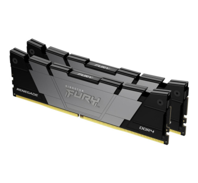 Kingston Fury (ex.HyperX) Модуль пам'яті для комп'ютера DDR4 16GB (2x8GB) 3200 MHz Fury Renegade Black Kingston Fury (ex.HyperX) (KF432C16RB2K2/16)