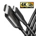 AXAGON Кабель мультимедійний USB-C to HDMI M 1.8m black AXAGON (RVC-HI2MC)